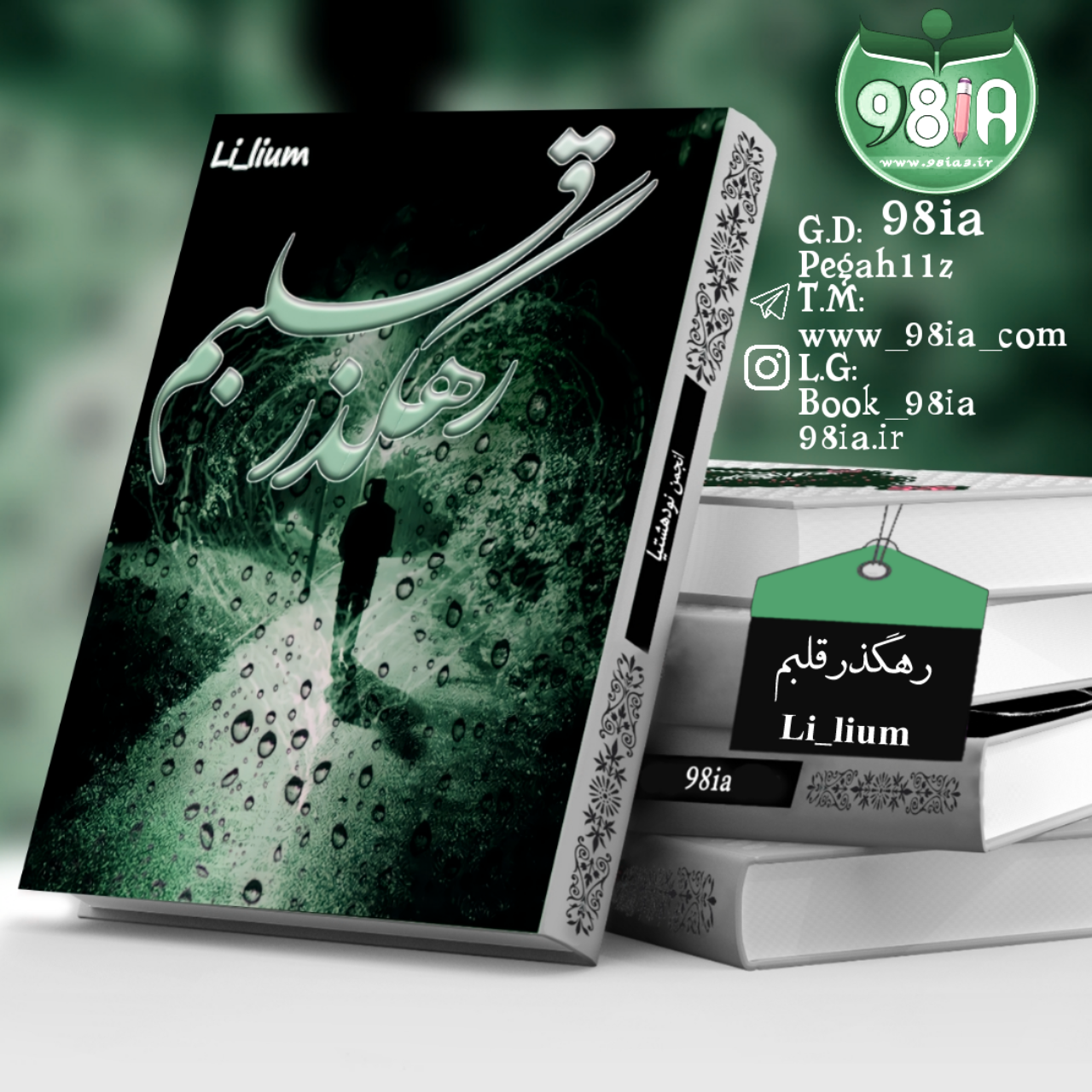 دانلود دلنوشته رهگذر قلبم به صورت pdf از Li_lium